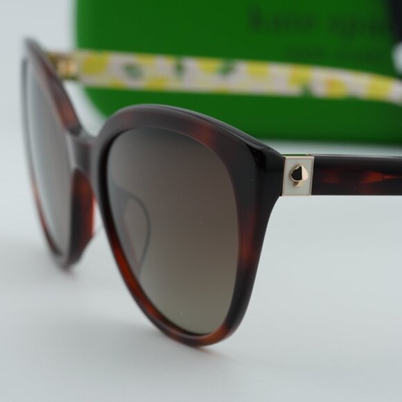 Kate Spade AMBERLEE/S 01NR HA Cat Eye Sunglasses - Havana/Brown main image 5